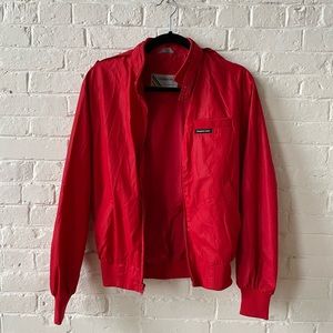 Red members only jacket